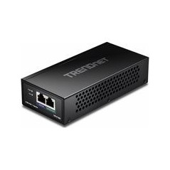 TRENDnet TPE-219GI PoE Injector - External Power Solution, High Performance, Reliable & Versatile - Black